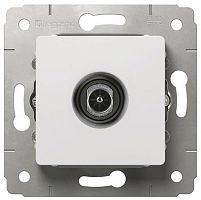 Розетка TV Проходная без рамки Legrand Legrand Cariva 1-м. белый картинка